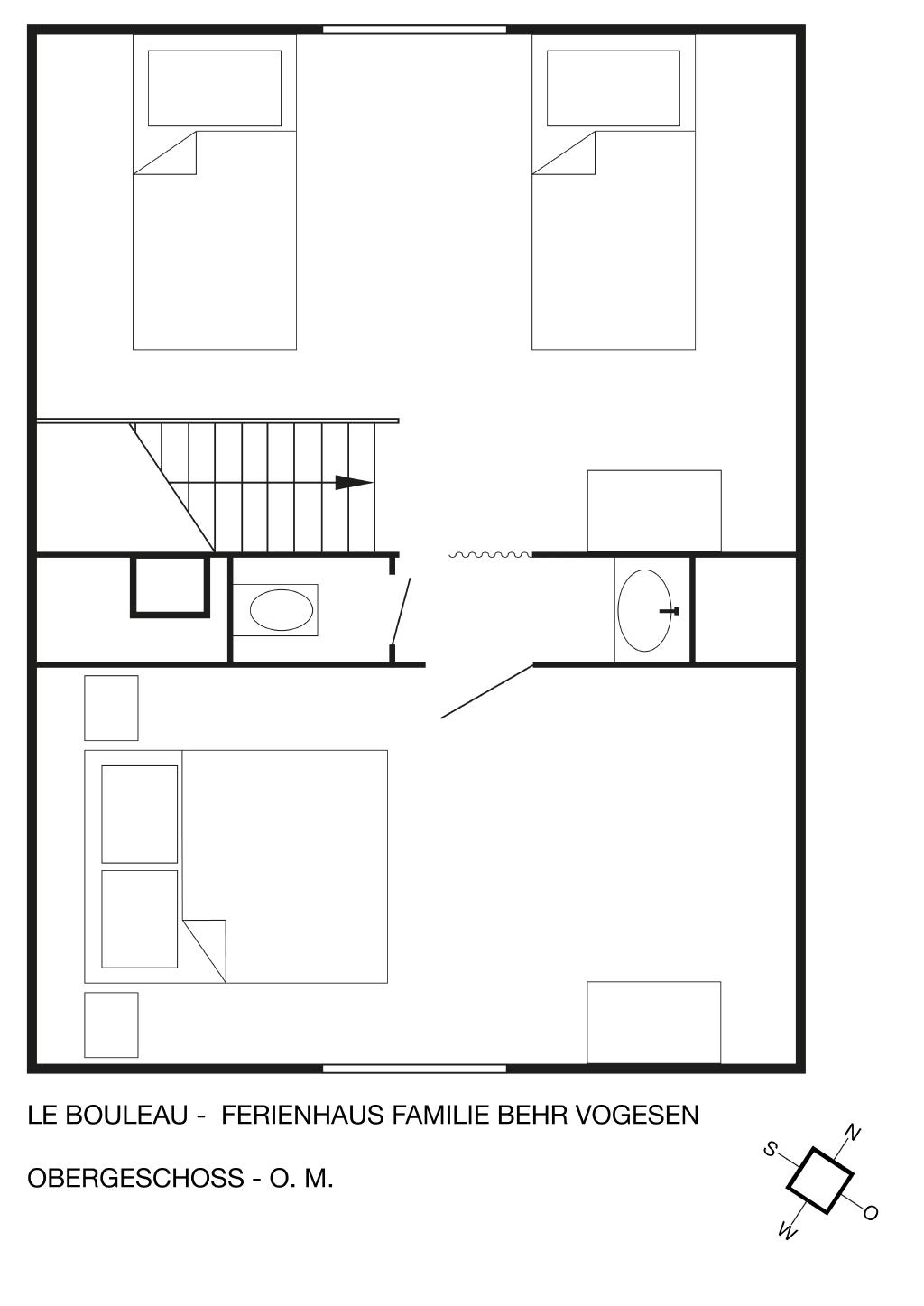 Grundriss Obergeschoss